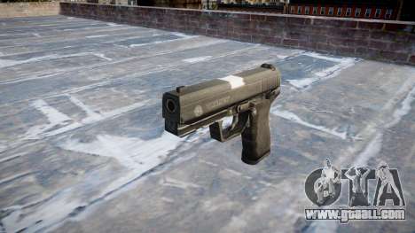 Pistol Taurus 24-7 black icon2 for GTA 4