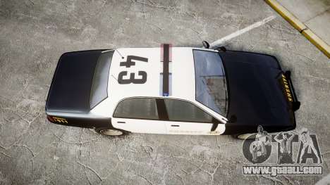 GTA V Vapid Cruiser LSS Black [ELS] for GTA 4