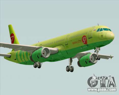 Airbus A321-200 S7 - Siberia Airlines for GTA San Andreas