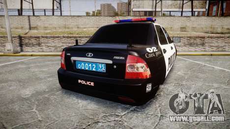 VAZ-2170 Priora Police for GTA 4