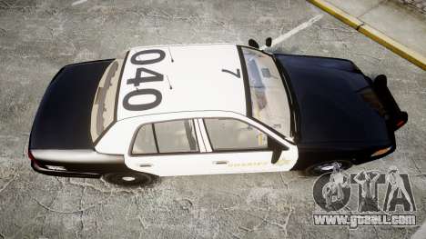Ford Crown Victoria LASD [ELS] Slicktop for GTA 4