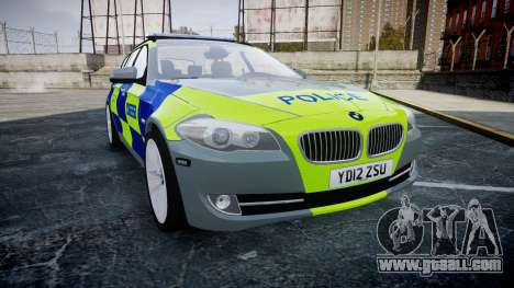 BMW 530d F11 Metropolitan Police [ELS] SEG for GTA 4