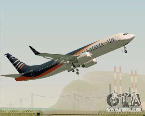 Boeing 737-800 Batavia Air (New Livery) for GTA San Andreas