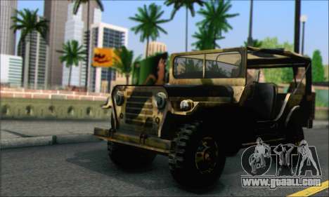 Iguana From Mercenaries 2 World in Flames for GTA San Andreas