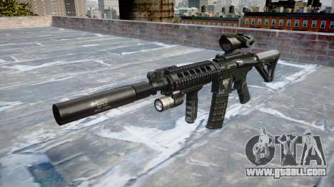 Machine Tactical M4A1 CQB target for GTA 4