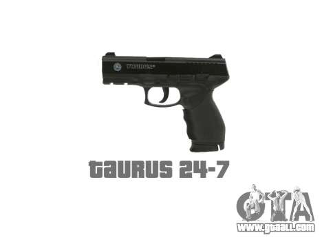 Pistol Taurus 24-7 black icon1 for GTA 4