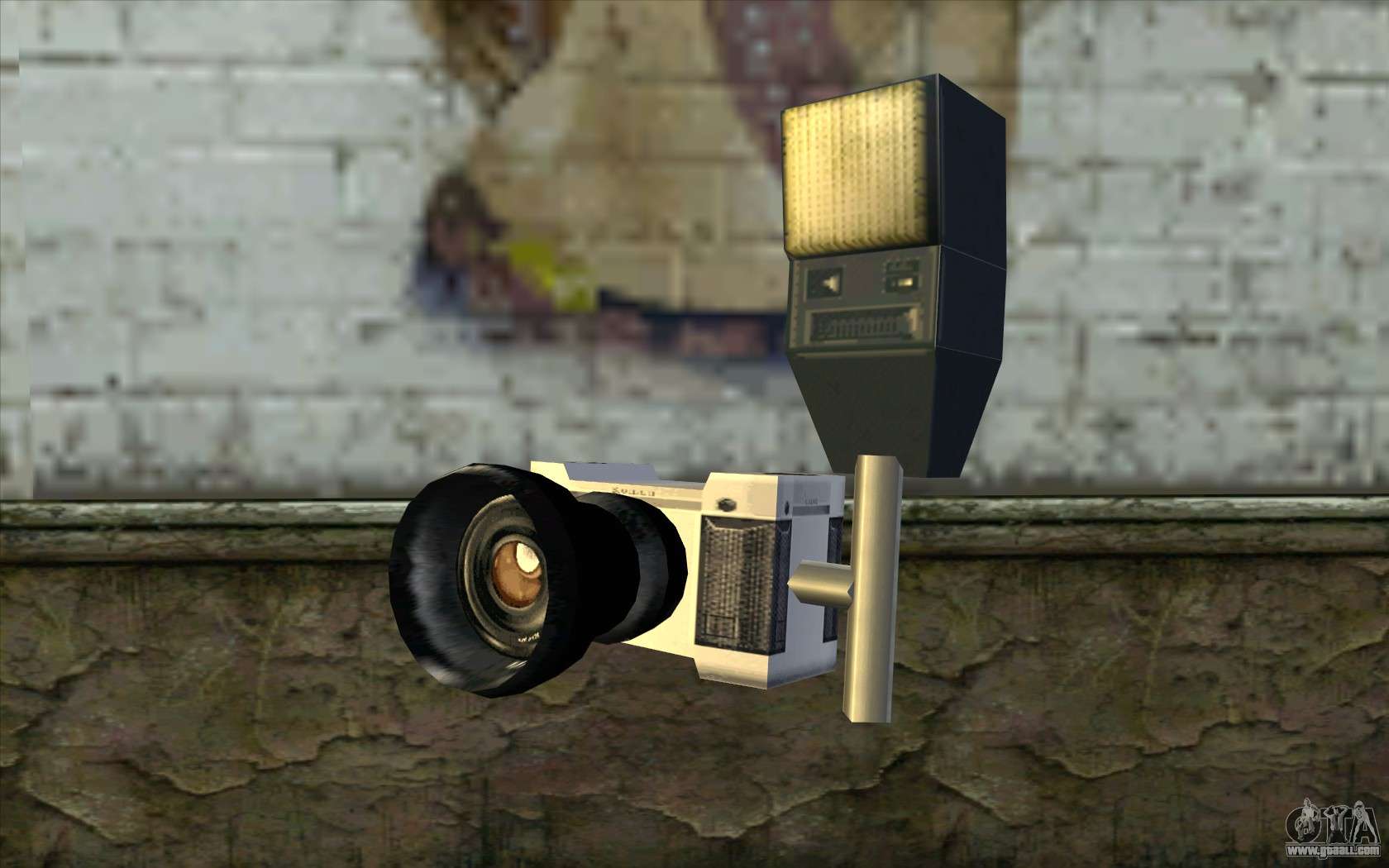 gta iv centered car camera