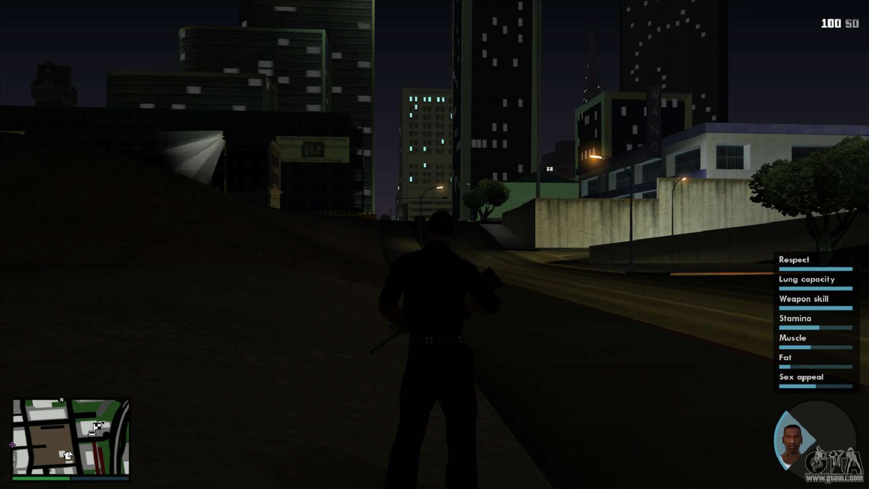 gta san andreas gta 5 mod