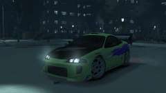 Mitsubishi Eclipse from Fast and Furious for GTA 4