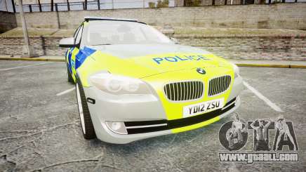 BMW 530d F11 Metropolitan Police [ELS] for GTA 4