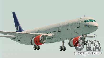 Airbus A321-200 Scandinavian Airlines System for GTA San Andreas