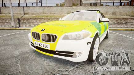 BMW 530d F11 Ambulance [ELS] for GTA 4