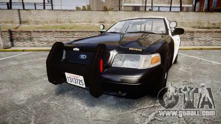 Ford Crown Victoria LASD [ELS] Slicktop for GTA 4