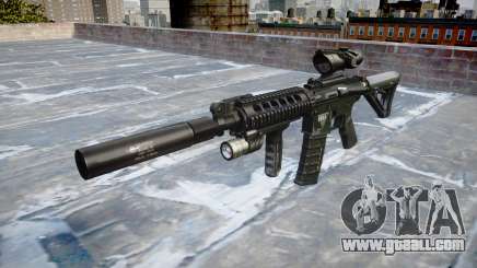 Machine Tactical M4A1 CQB target for GTA 4