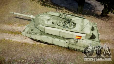 Leopard 2A7 ES Green for GTA 4