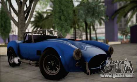 Shelby Cobra V10 TT Black Revel for GTA San Andreas