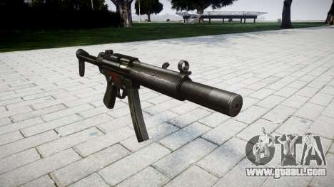 Gun MP5SD RO FS for GTA 4