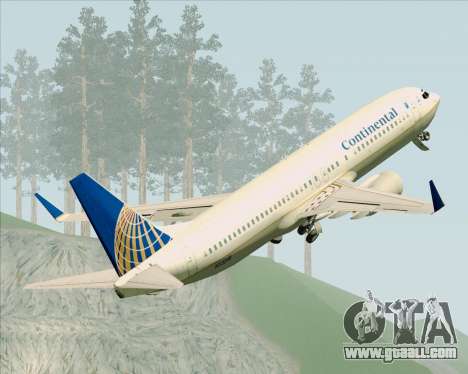 Boeing 737-800 Continental Airlines for GTA San Andreas