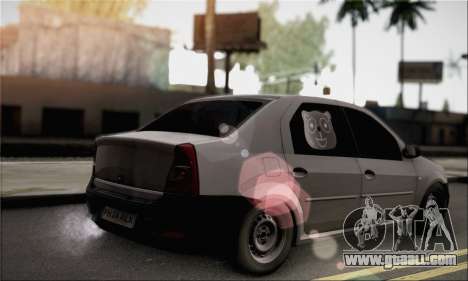 Dacia Logan 2009 for GTA San Andreas