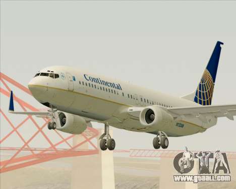 Boeing 737-800 Continental Airlines for GTA San Andreas