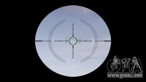 Автомат P416 ACOG silencer PJ2 target for GTA 4