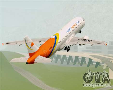 Airbus A320-200 Airphil Express for GTA San Andreas