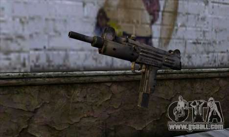Uzi из Call of Duty Black Ops for GTA San Andreas