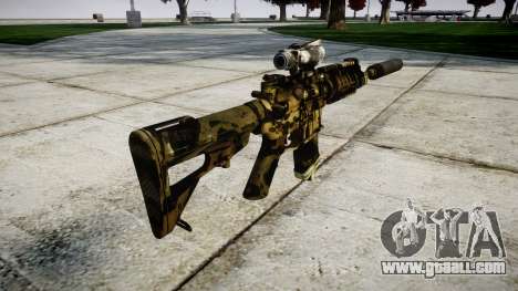 Machine P416 ACOG silencer PJ2 for GTA 4