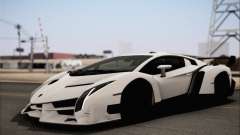 Lamborghini Veneno LP750-4 White Black 2014 HQLM for GTA San Andreas
