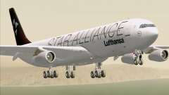 Airbus A340-300 Lufthansa (Star Alliance Livery) for GTA San Andreas