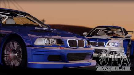 BMW M3 E46 GTR coupe for GTA San Andreas