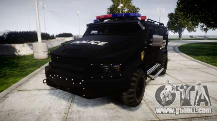 SWAT Van [ELS] for GTA 4