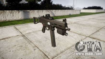 German submachine gun HK UMP 45 for GTA 4