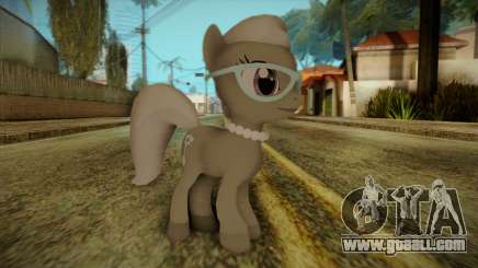 Silverspoon from My Little Pony for GTA San Andreas