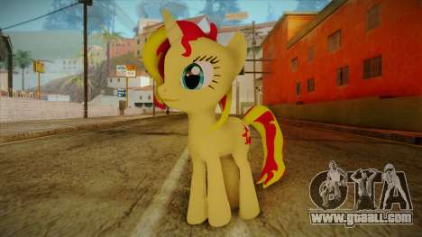 Summer Shimmer from My Little Pony for GTA San Andreas