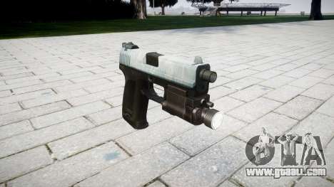 Gun HK USP 45 icy for GTA 4