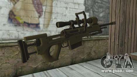 Piers Nivans Rifle from Resident Evil 6 for GTA San Andreas