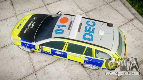 BMW 525d F11 2014 Police [ELS] for GTA 4