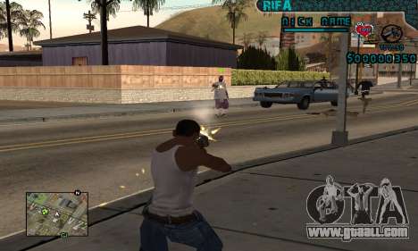C-HUD Rifa Gang for GTA San Andreas