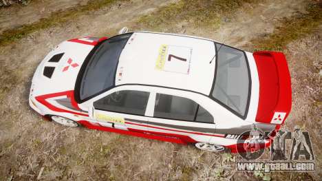 Mitsubishi Lancer Evolution VI Rally Edition for GTA 4