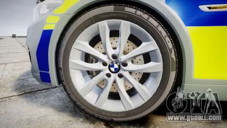 BMW 525d F11 2014 Police [ELS] for GTA 4