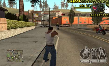 C-HUD Vagos for GTA San Andreas