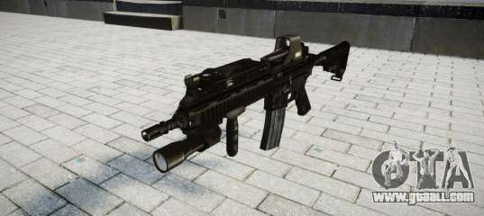 The HK416 rifle Tactical target for GTA 4