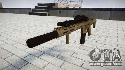 Assault rifle AAC Honey Badger [Remake] tar for GTA 4