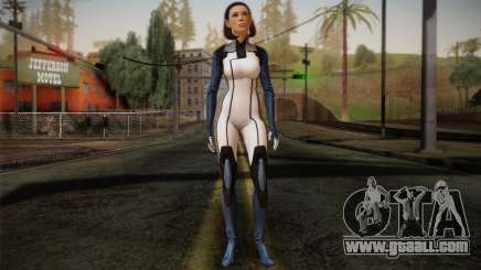 Dr. Eva Core New face from Mass Effect 3 for GTA San Andreas