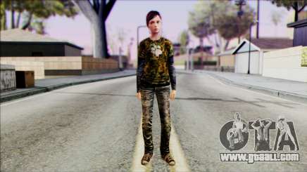 Ellie from The Last Of Us v3 for GTA San Andreas