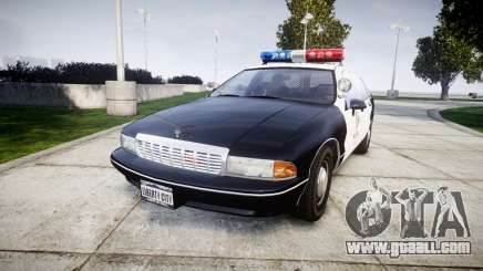 Chevrolet Caprice 1991 LAPD [ELS] Patrol for GTA 4