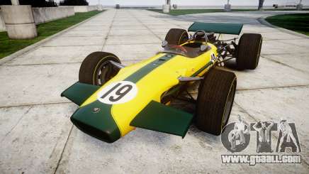 Lotus Type 49 1967 [RIV] PJ19-20 for GTA 4