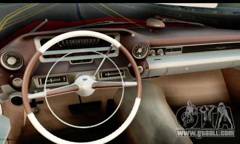Cadillac Eldorado Biarritz Convertible 1959 for GTA San Andreas