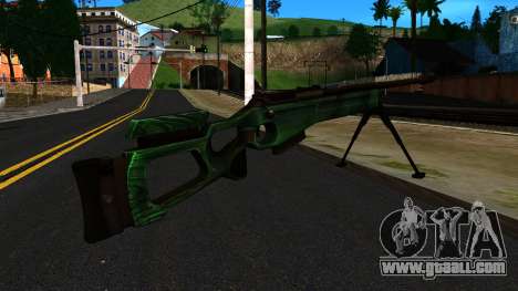 SV-98 with a Bipod and no rear Sight for GTA San Andreas